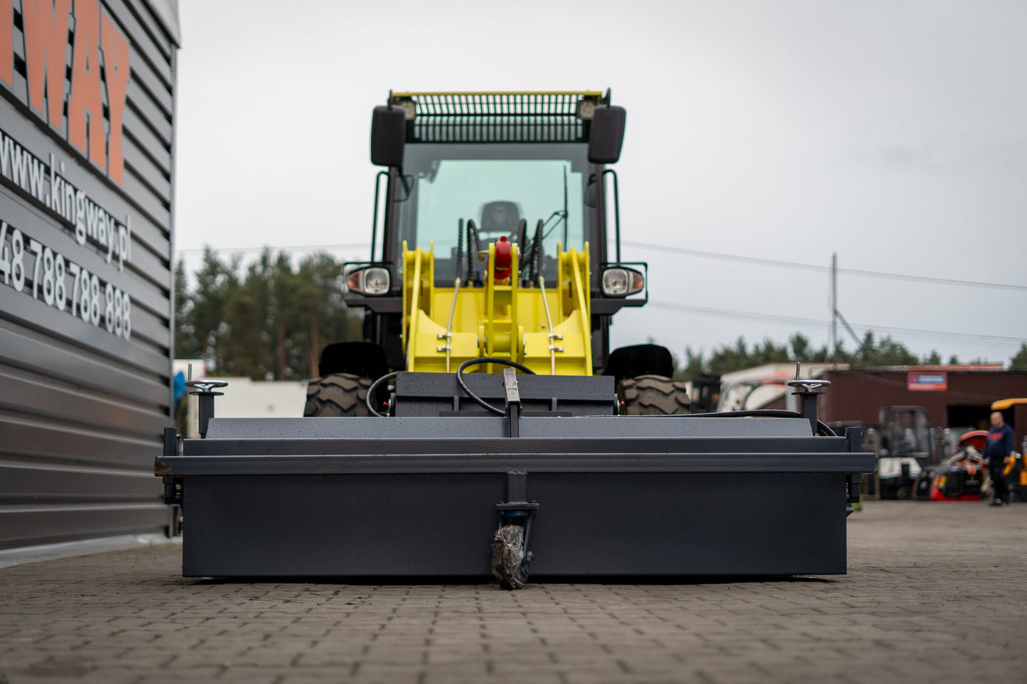 Hydraulisk Sopvals 200