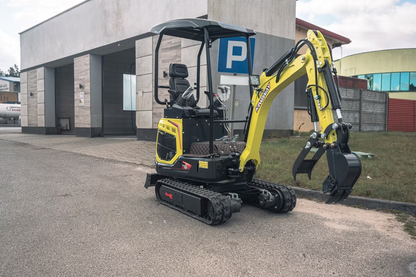 YAMA S15 mit Schwenkausleger und Daumen