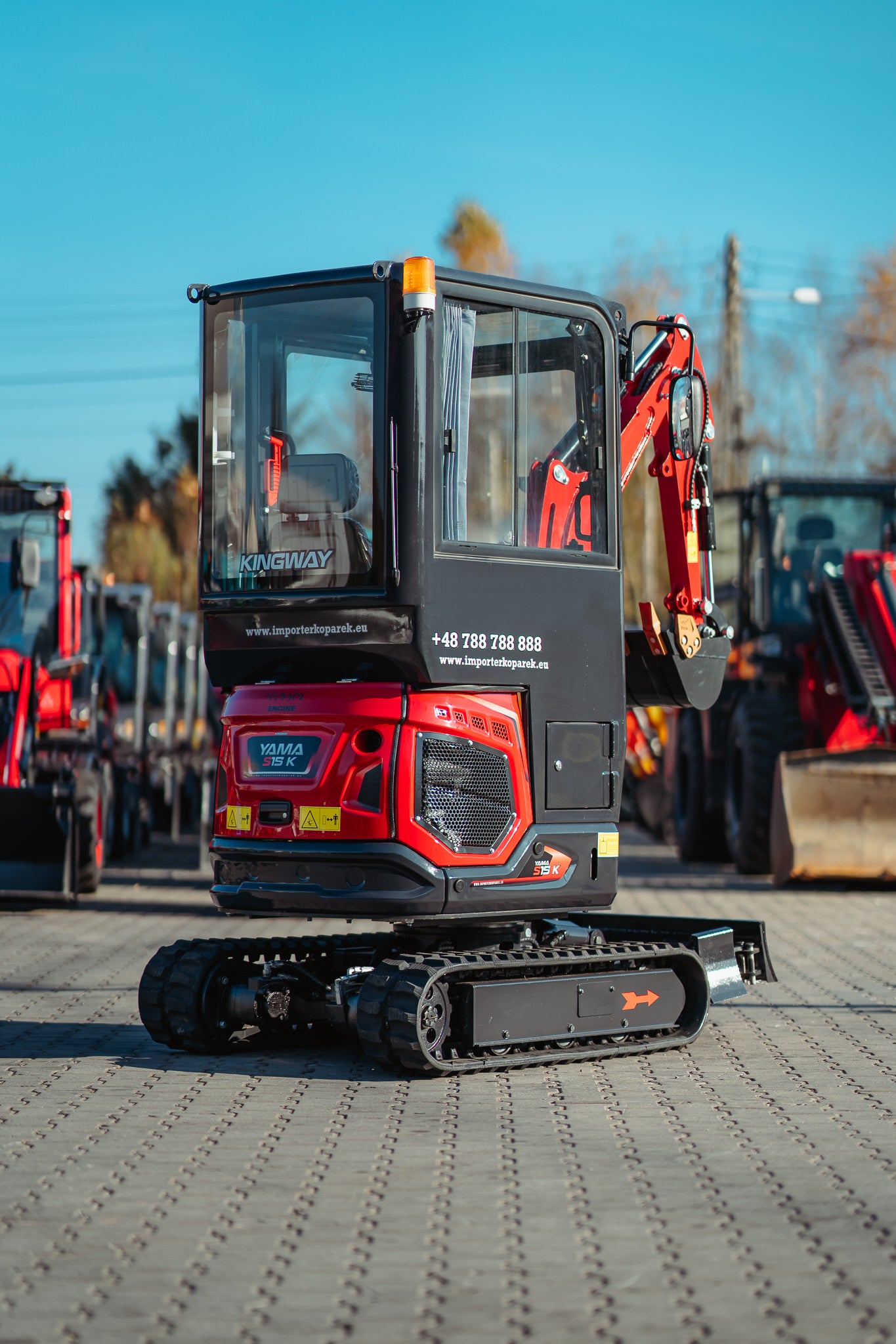 YAMA S15 K (Kubota) with cabin