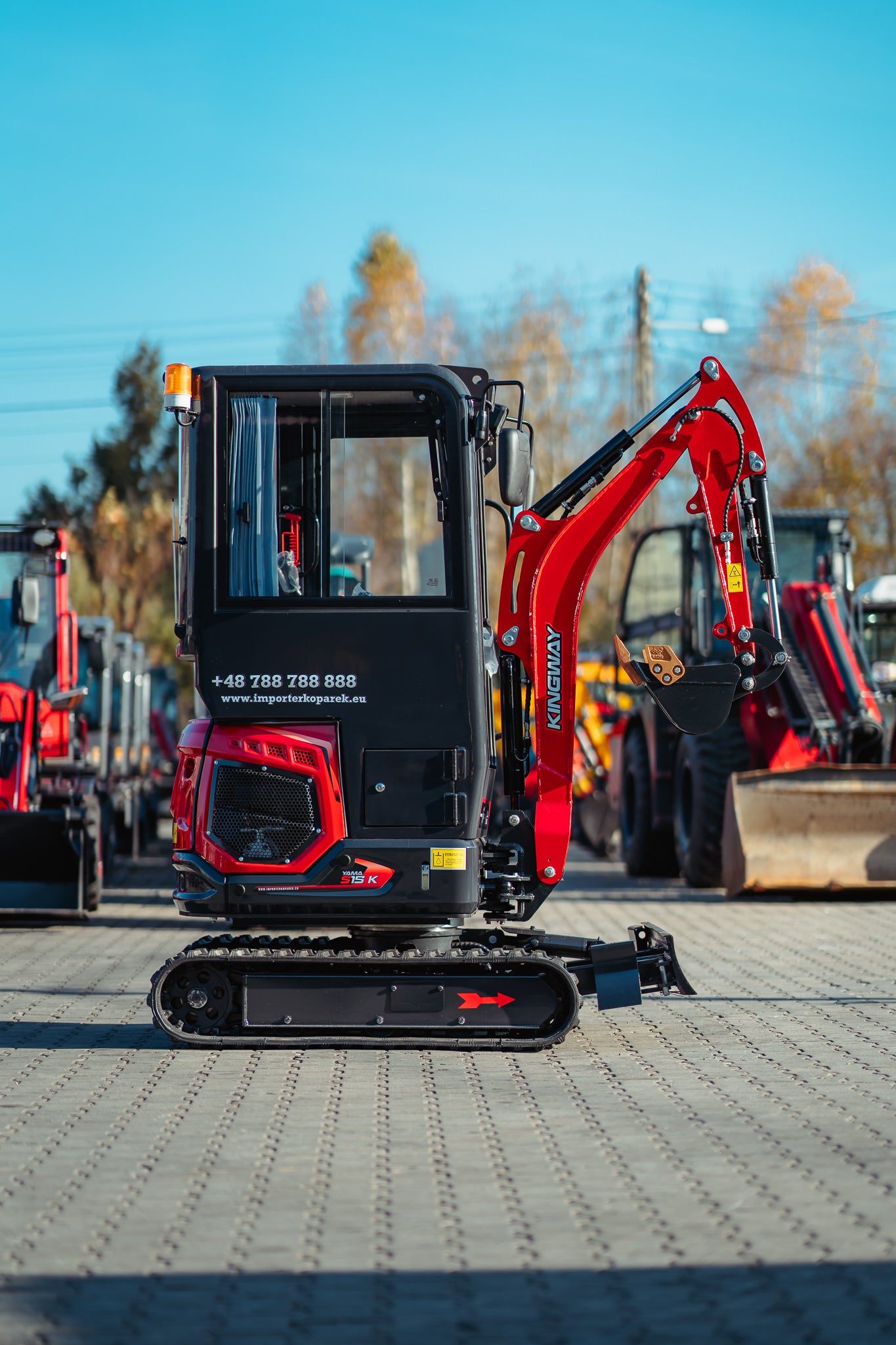 YAMA S15 K (Kubota) with cabin