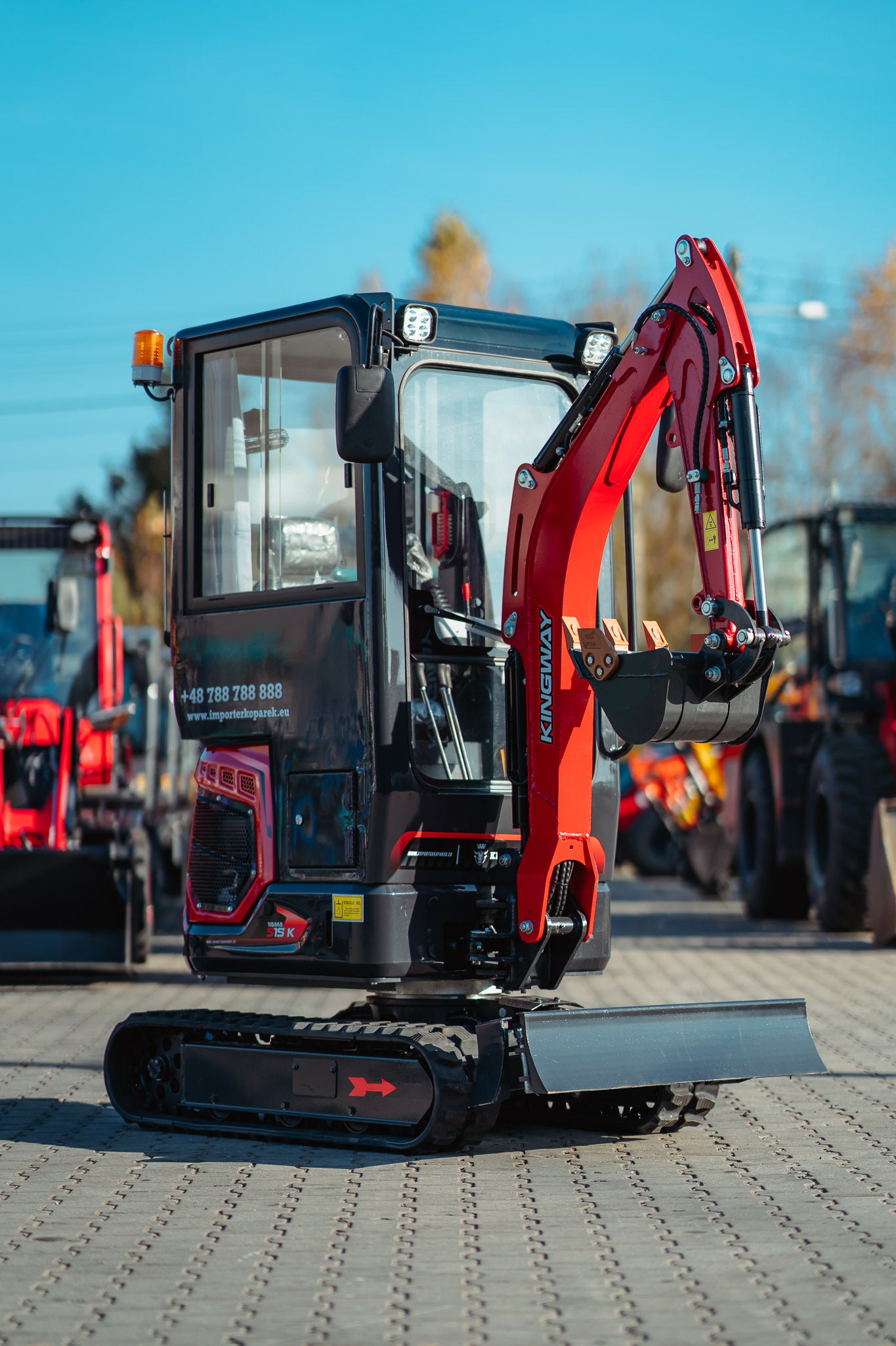 YAMA S15 K (Kubota) with cabin