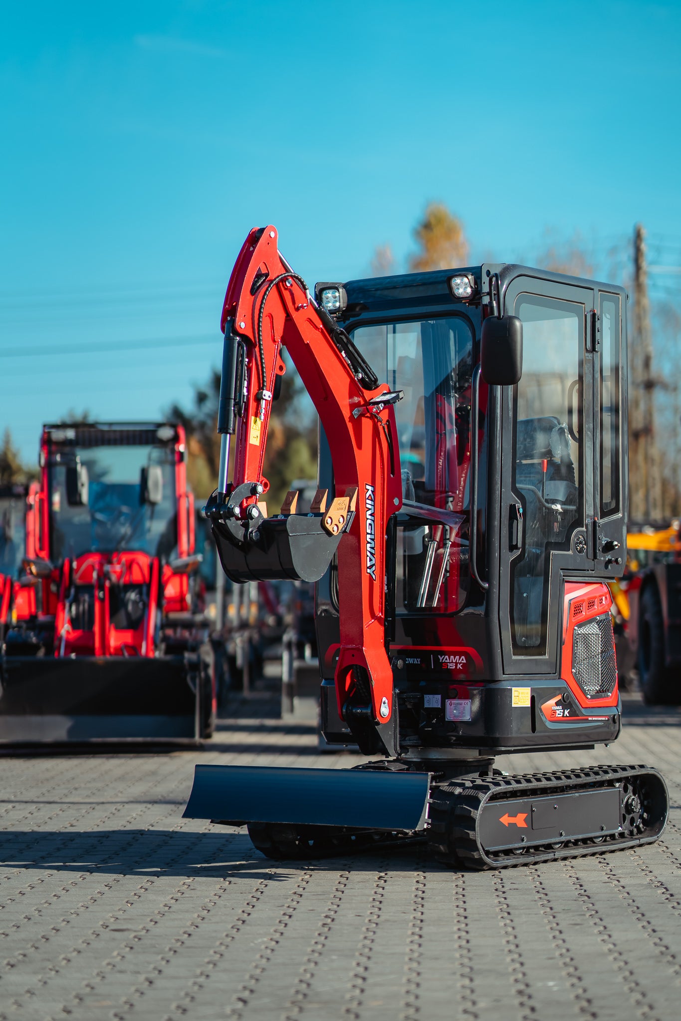 YAMA S15 K (Kubota) with cabin