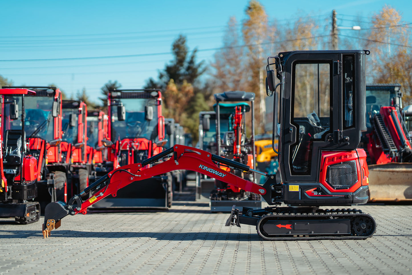 YAMA S15 K (Kubota) with cabin