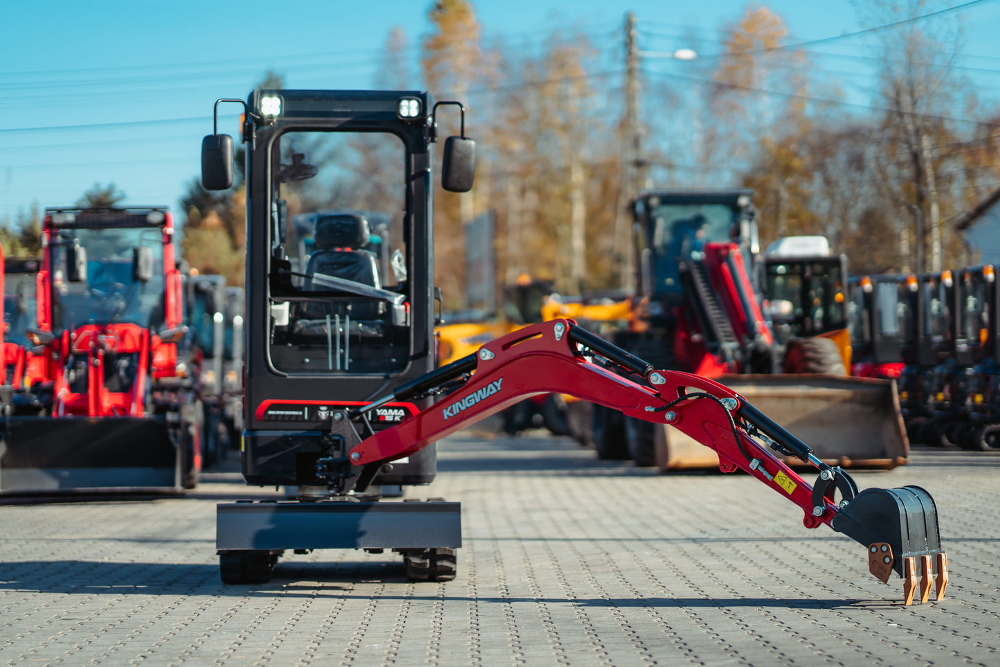 YAMA S15 K (Kubota) with cabin