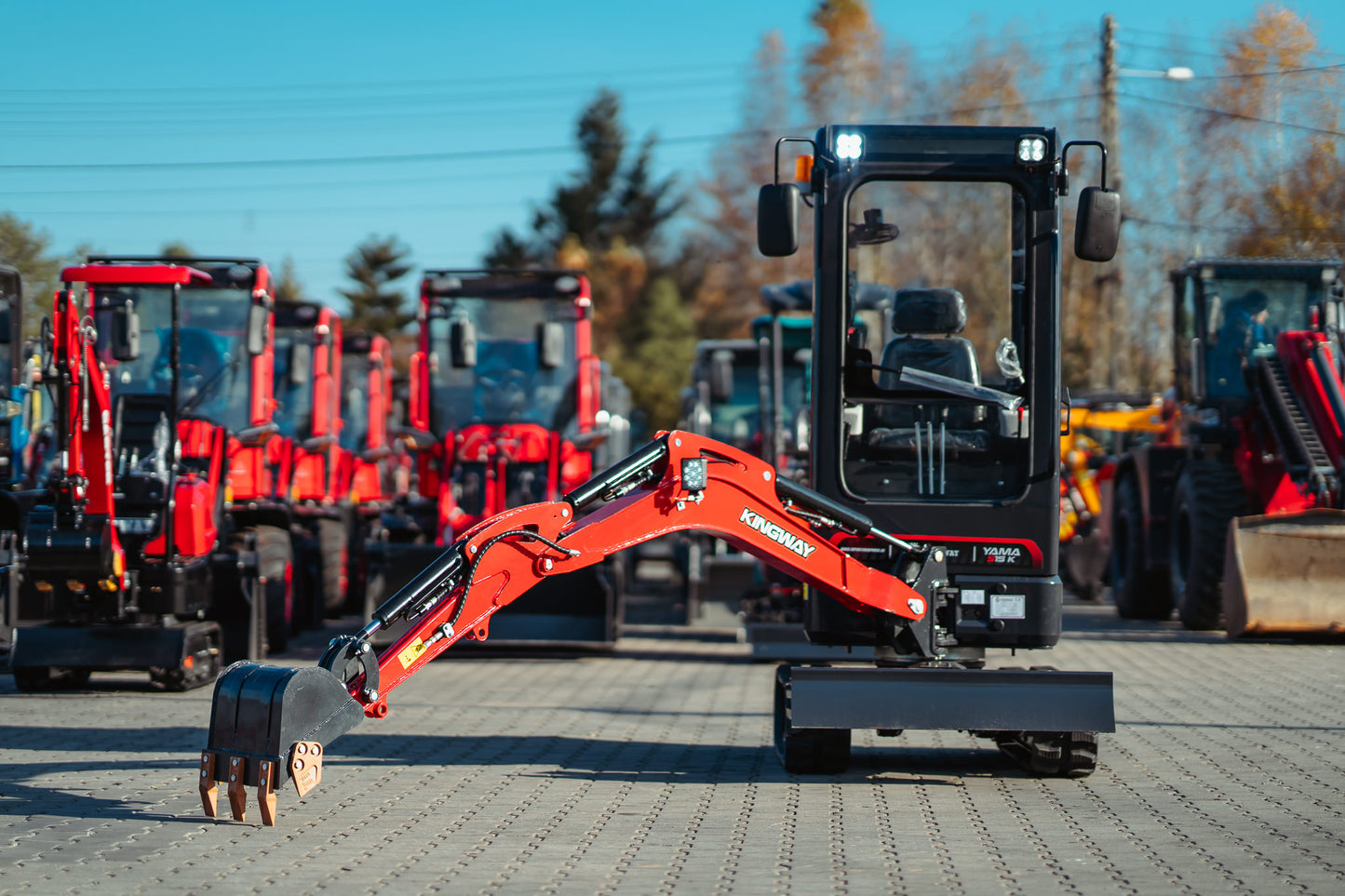 YAMA S15 K (Kubota) with cabin